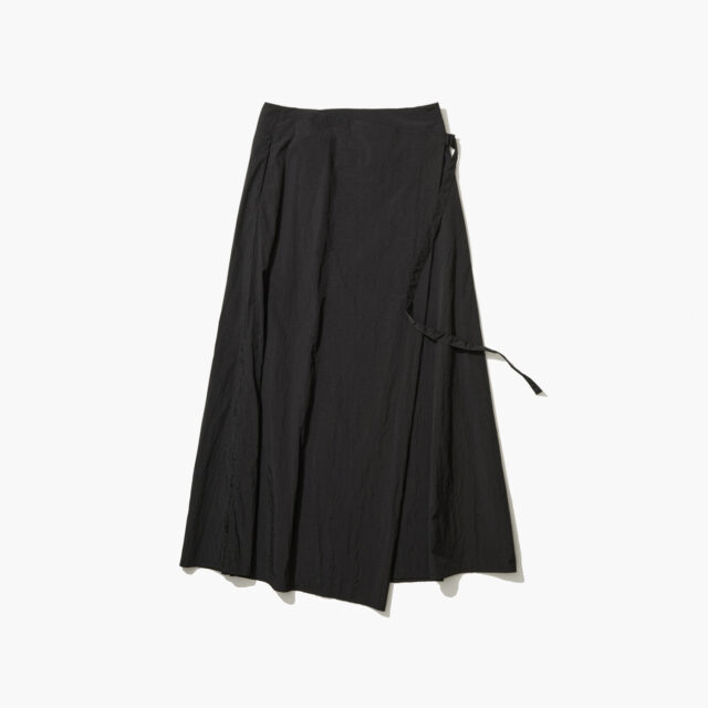 HAND DYED NYLON | WRAPPED SKIRT