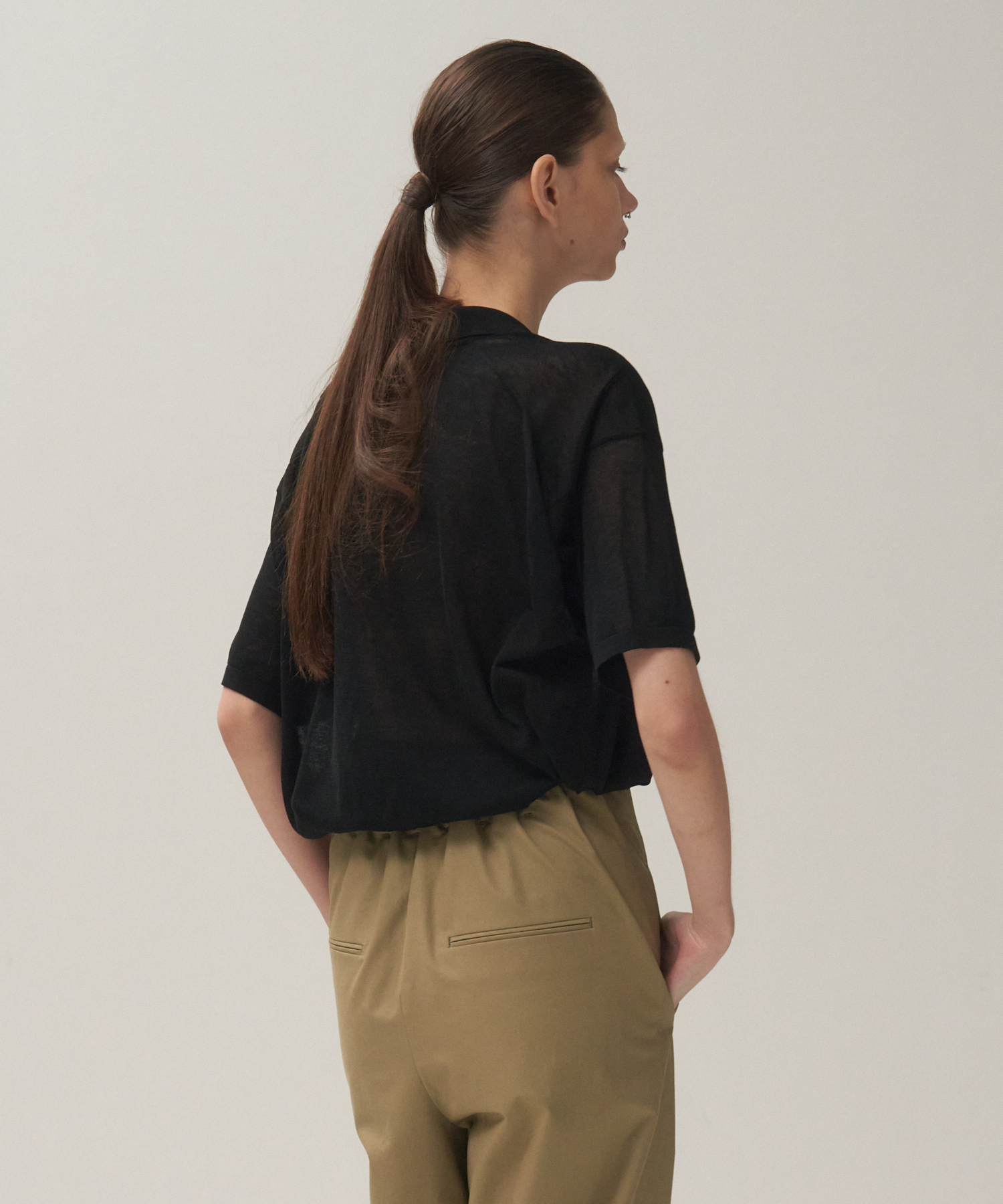 COMPACT COTTON | SKIPPER POLO SWEATER - 画像 (5)
