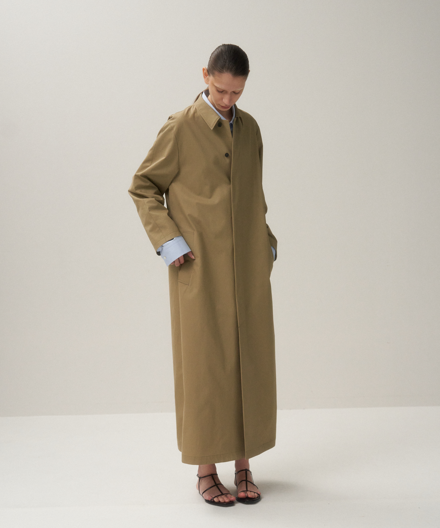ORGANIC COTTON TWILL | BALMACAAN COAT - 画像 (3)