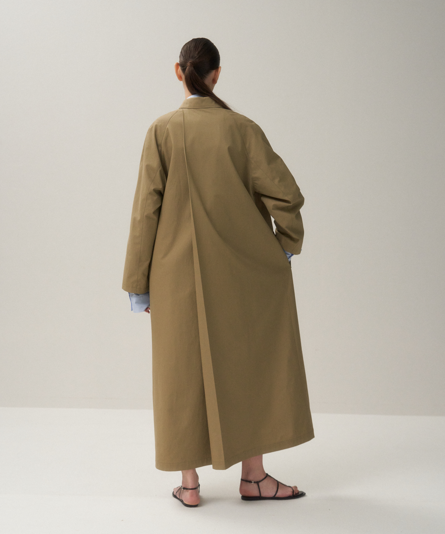 ORGANIC COTTON TWILL | BALMACAAN COAT - 画像 (4)
