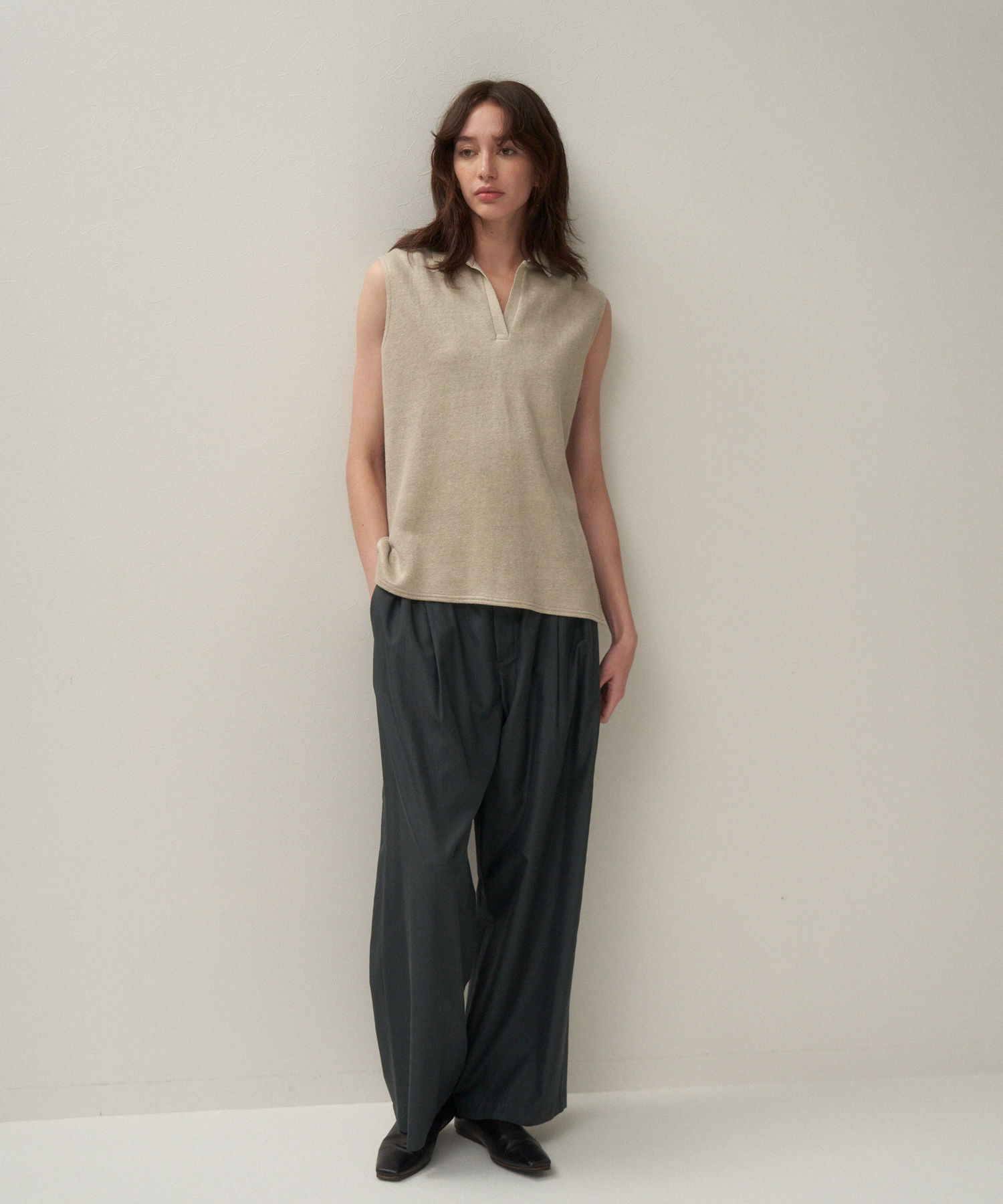 SILK TROPICAL | EASY WIDE PANTS - 画像 (6)