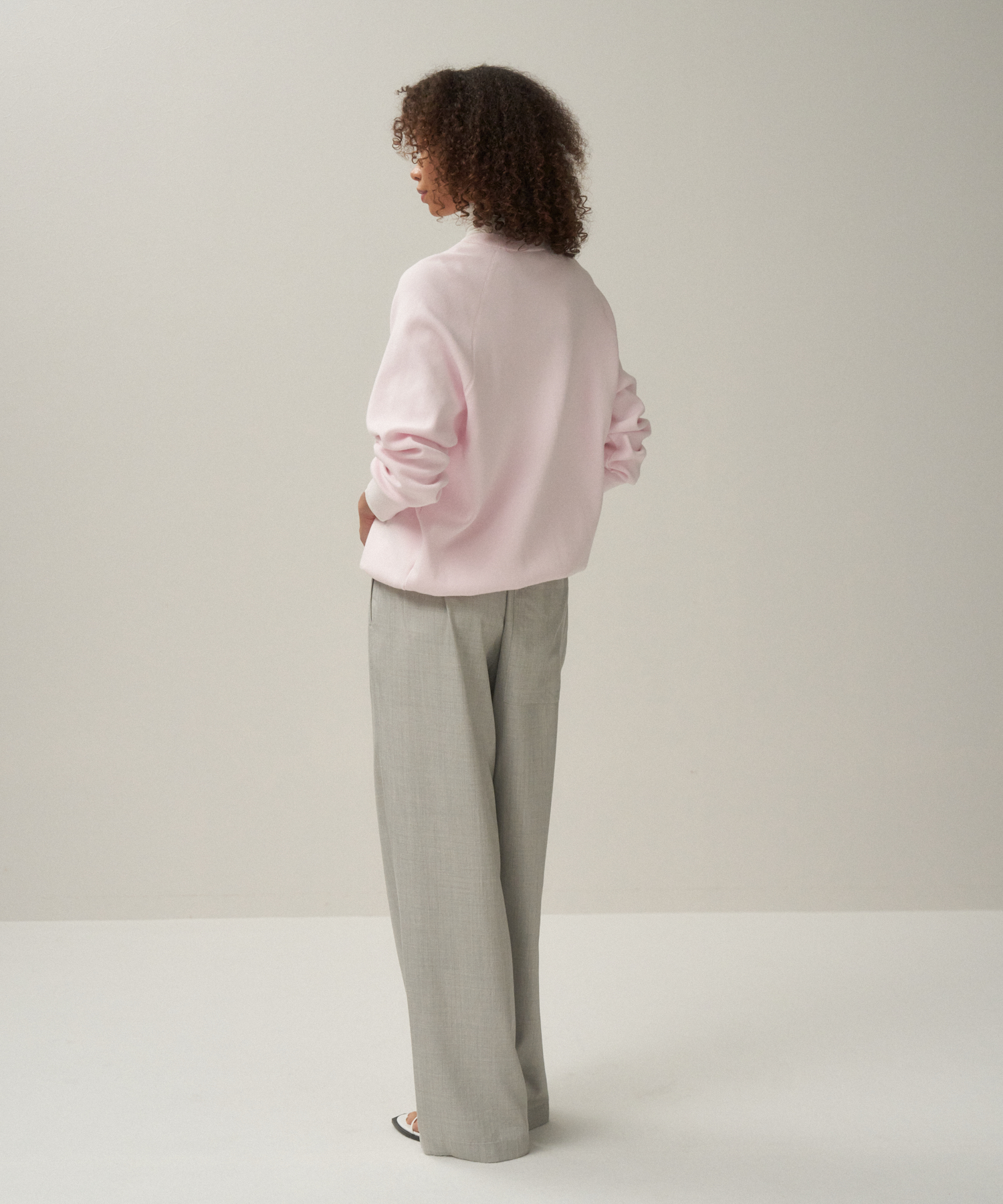 SILK TROPICAL | EASY WIDE PANTS - 画像 (9)