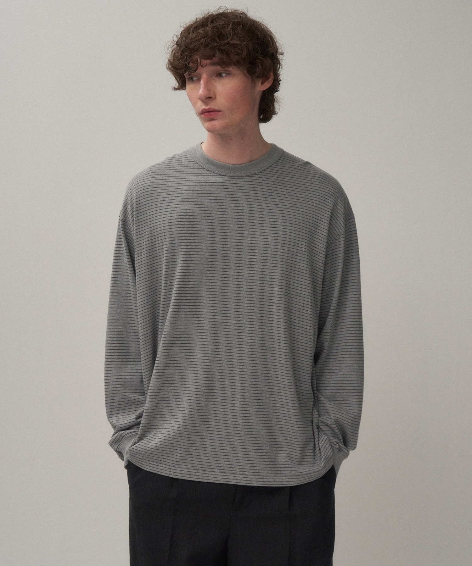 SUVIN DOUBLE JERSEY | CREWNECK PULLOVER - 画像 (4)