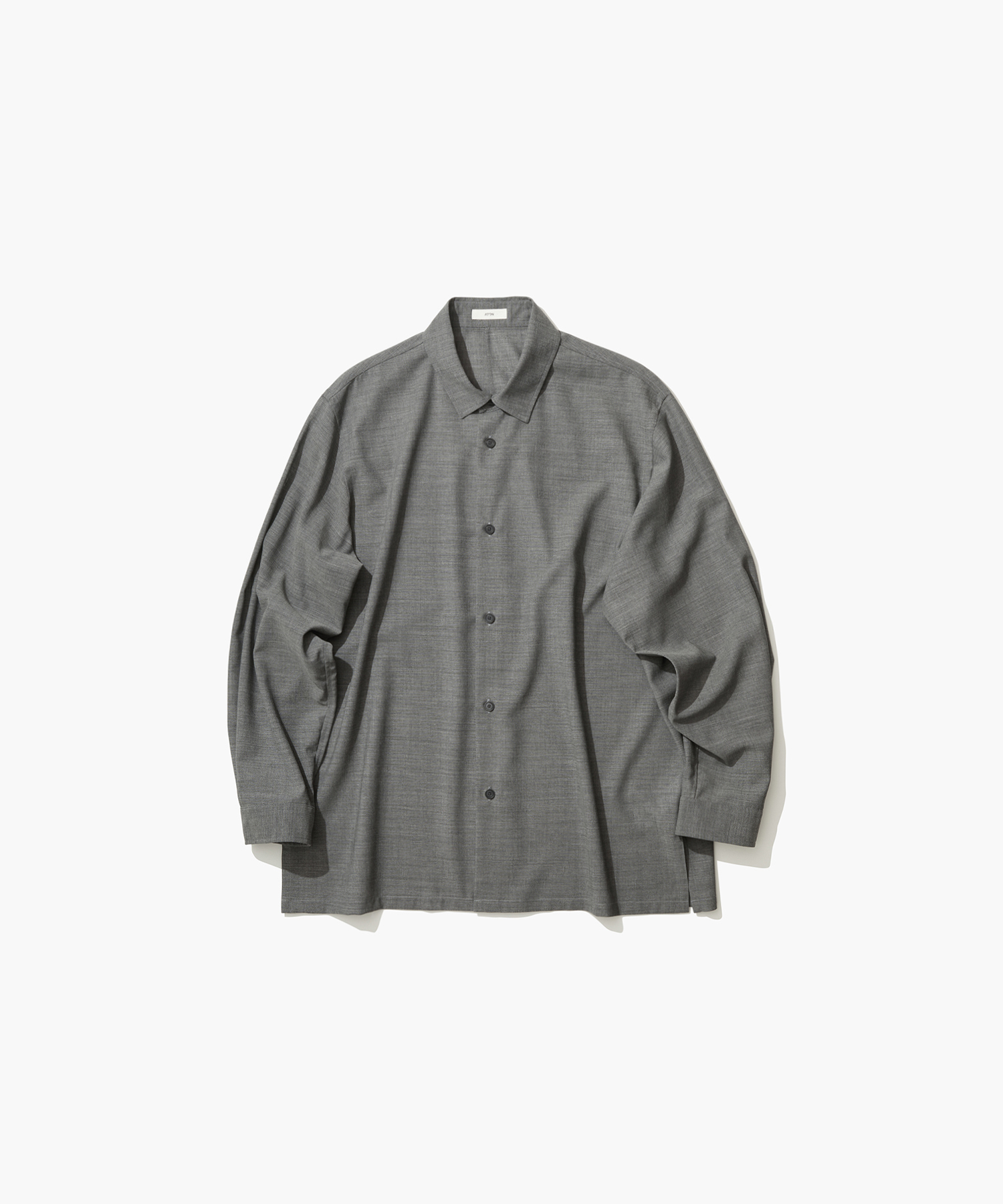 TWIST WOOL TROPICAL | LOOSE FIT SHIRT