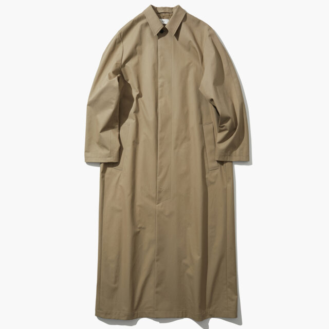 ORGANIC COTTON TWILL | BALMACAAN COAT