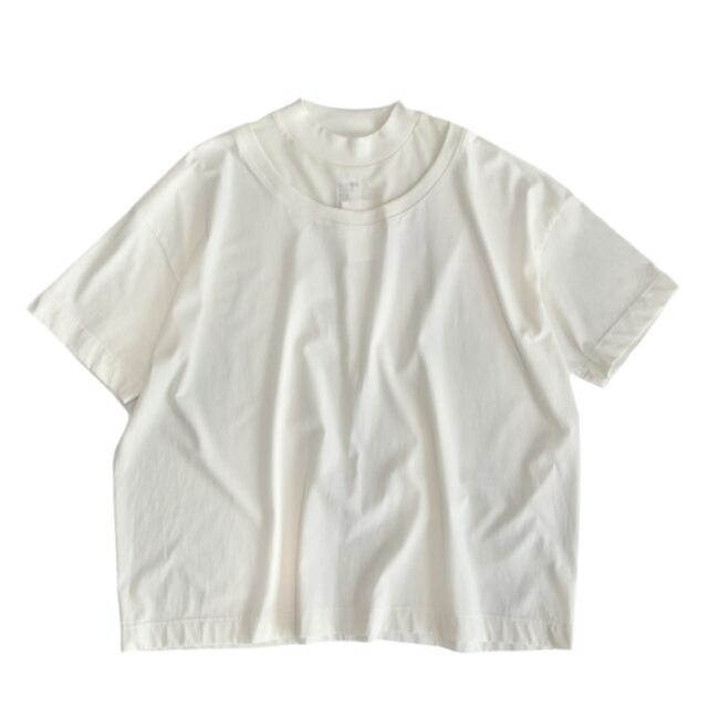 DOUBLE COLLAR MOCK TEE