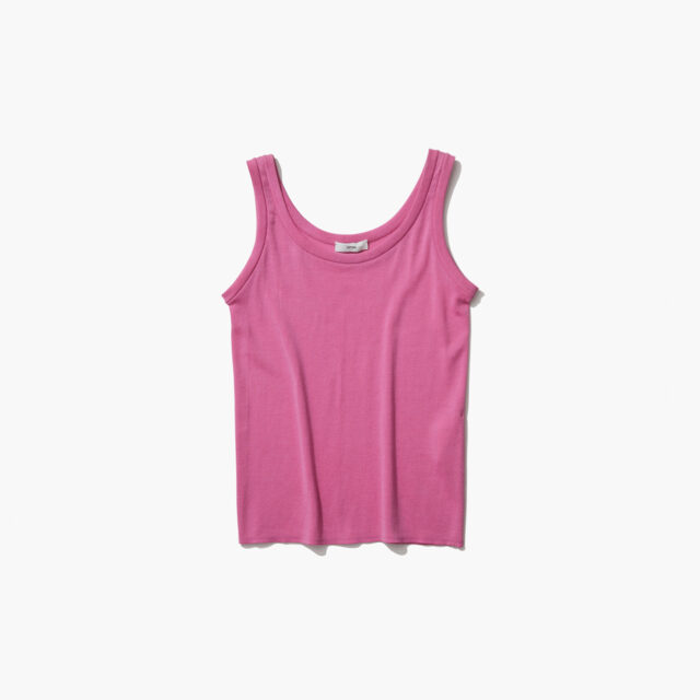 FRESCA CIRCULAR RIB | TANK TOP