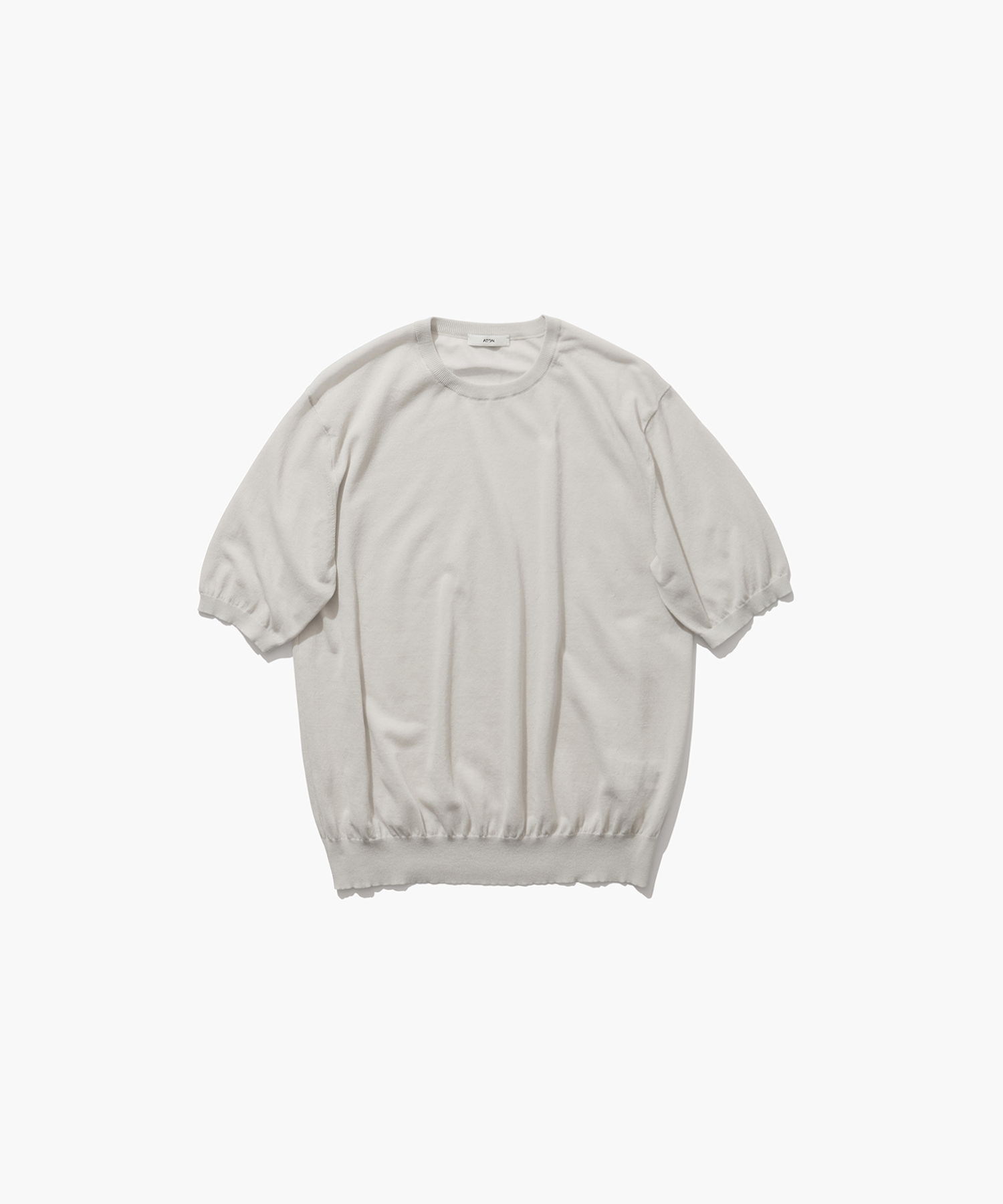 HIGH TWIST COTTON | CREW NECK SWEATER - 画像 (3)